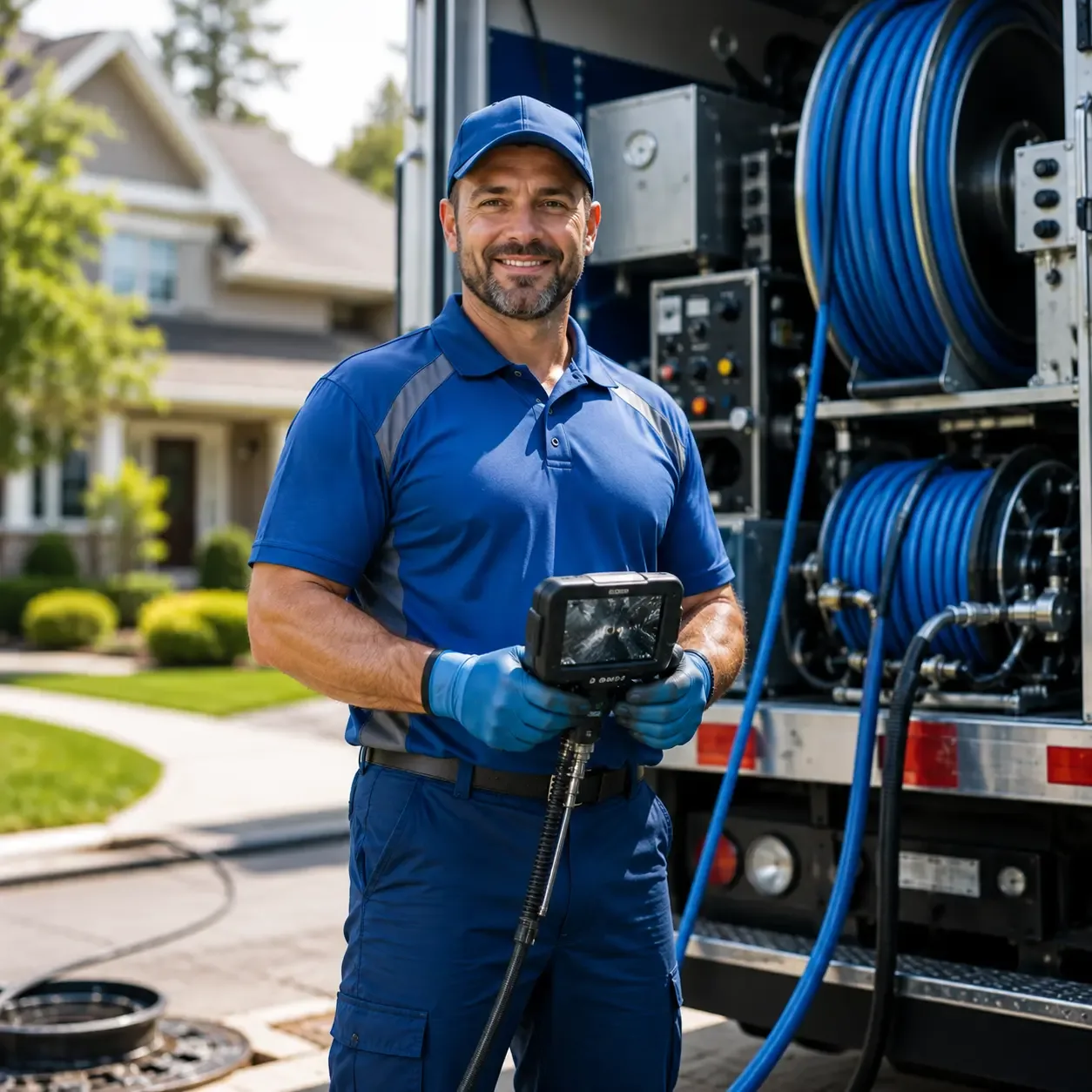 Local outdoor drain cleaning specialists in Grassflat, PA